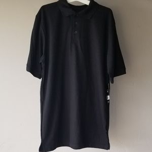 MENS Black polo shirt, by Blu Rock New York